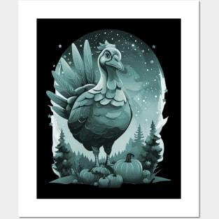 Thanksgiving turkey Posters and Art